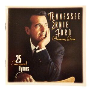 Tennessee Ernie Ford 25 Treasured Hymns CD Amazing Grace Music 37660cd